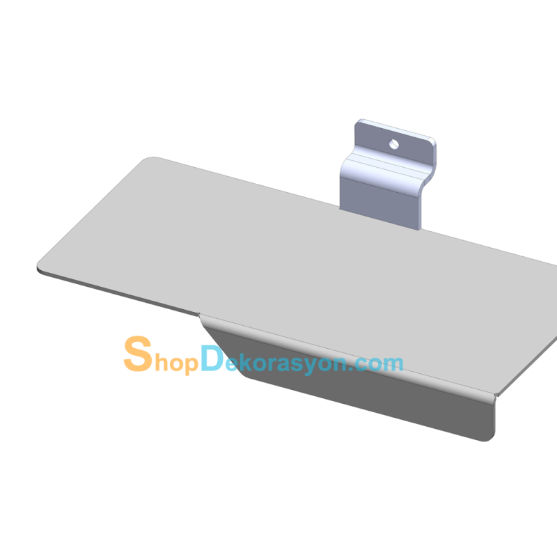 Ayakkabı Mağazası Metal Ayakkabı Rafı, Siyah