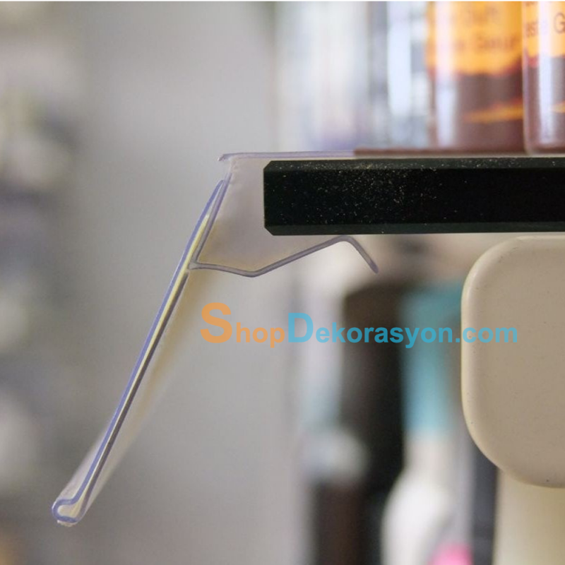 8mm Cam İçin Etiket Plastiği