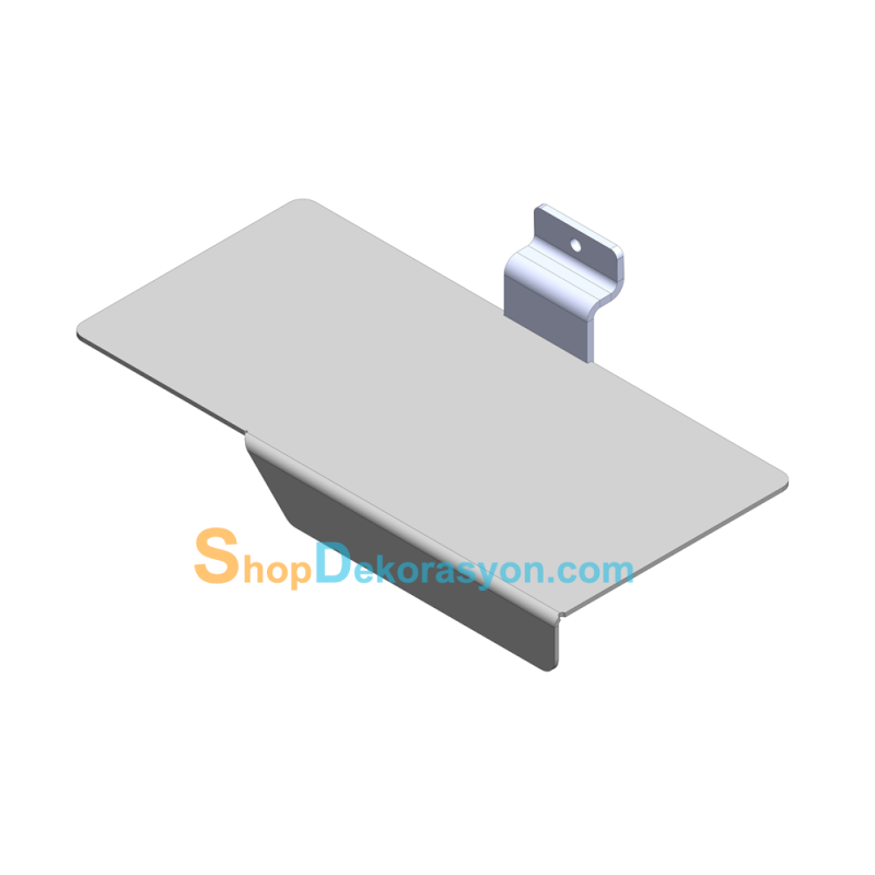 Ayakkabı Mağazası Metal Ayakkabı Rafı, Siyah